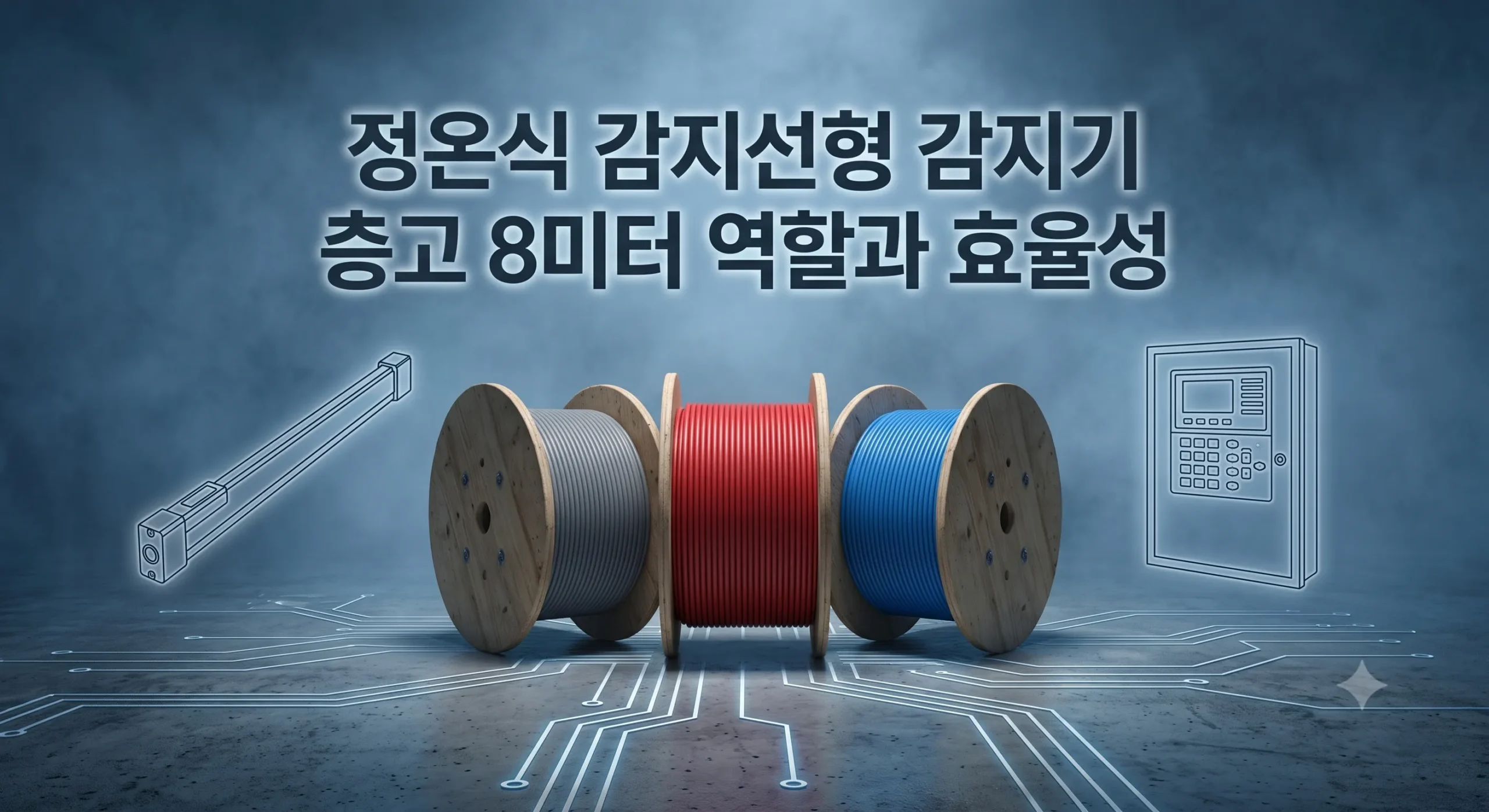 정온식 감지선형 감지기 층고 8미터 역할과 효율성