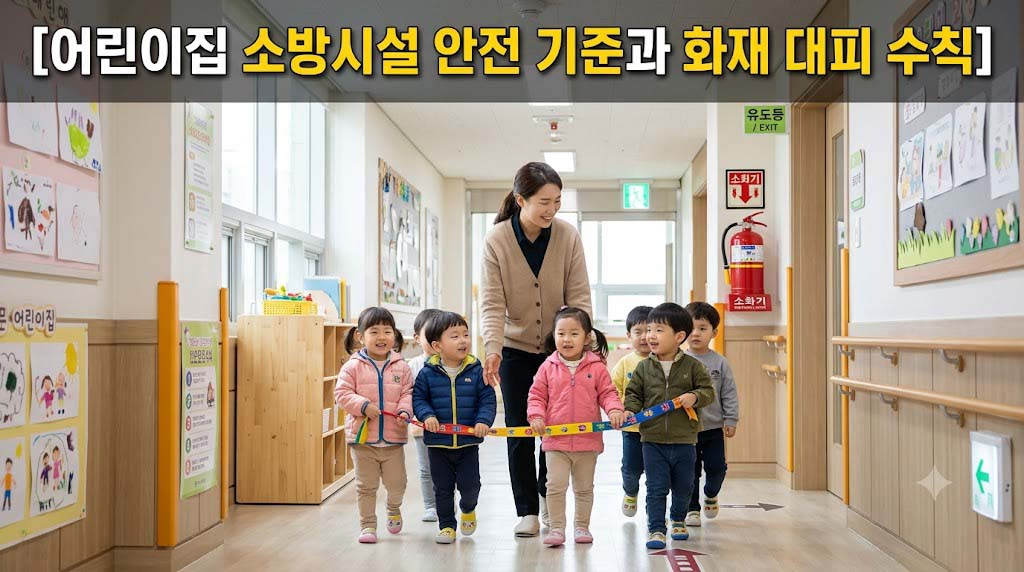 어린이집 소방시설, 우리 아이가 다니는 곳은 안전할까?