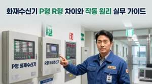 화재수신기 P형 R형 차이와 작동 원리 실무 가이드