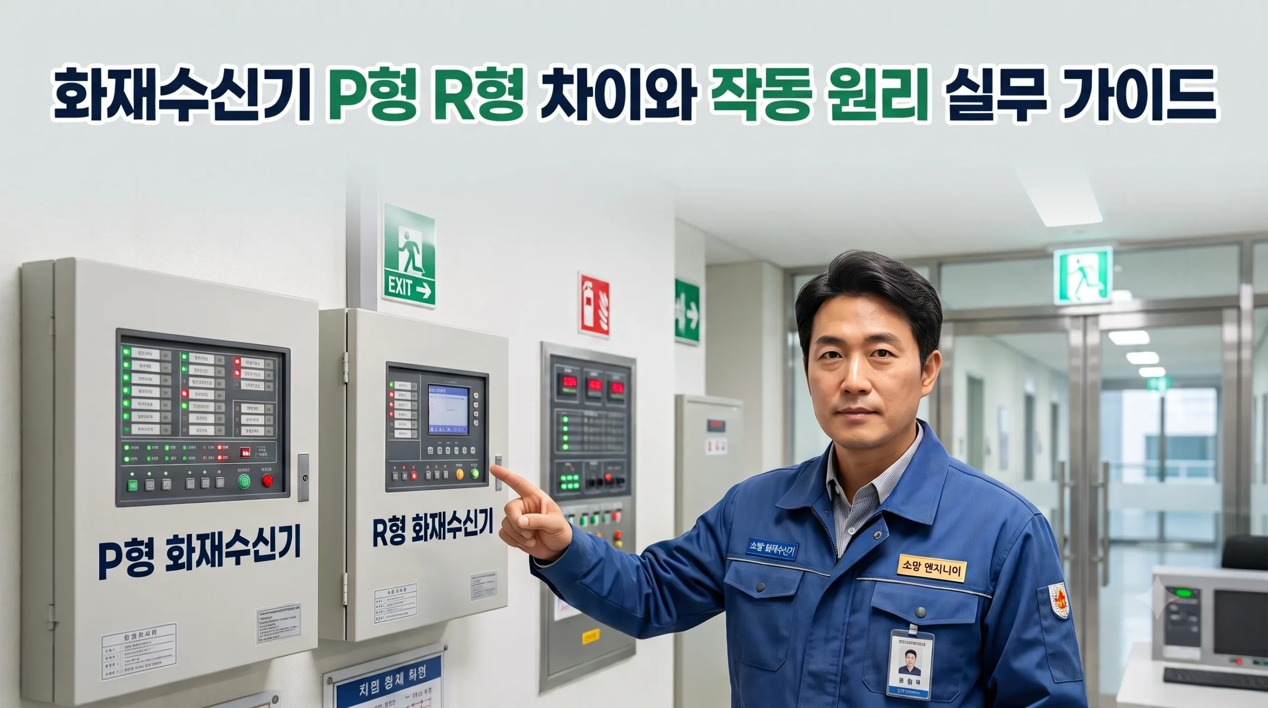 화재수신기 P형 R형 차이와 작동 원리 오작동 대처법
