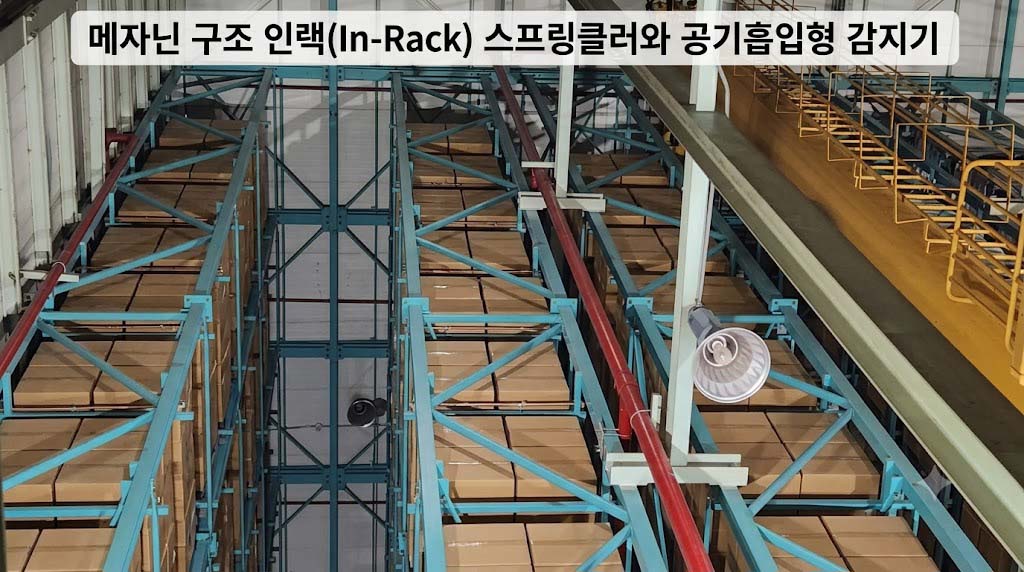 물류센터 공기흡입형 감지기와 인랙 스프링클러 실무 분석