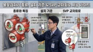 불꽃감지기 종류와 설치 기준 시공 가이드