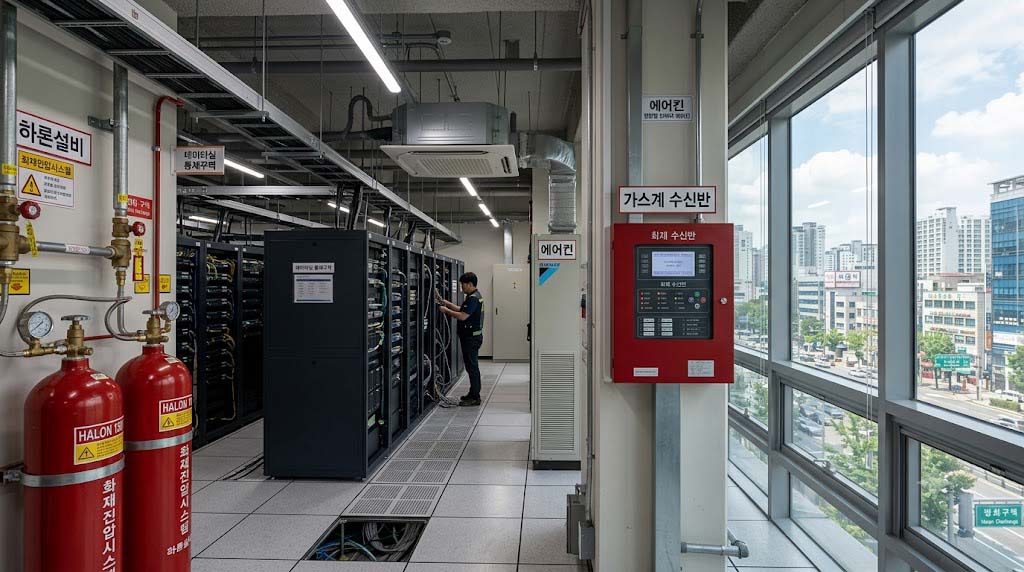 층별 단독 소방 수신반