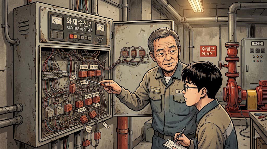 고참의 릴레이 교육
